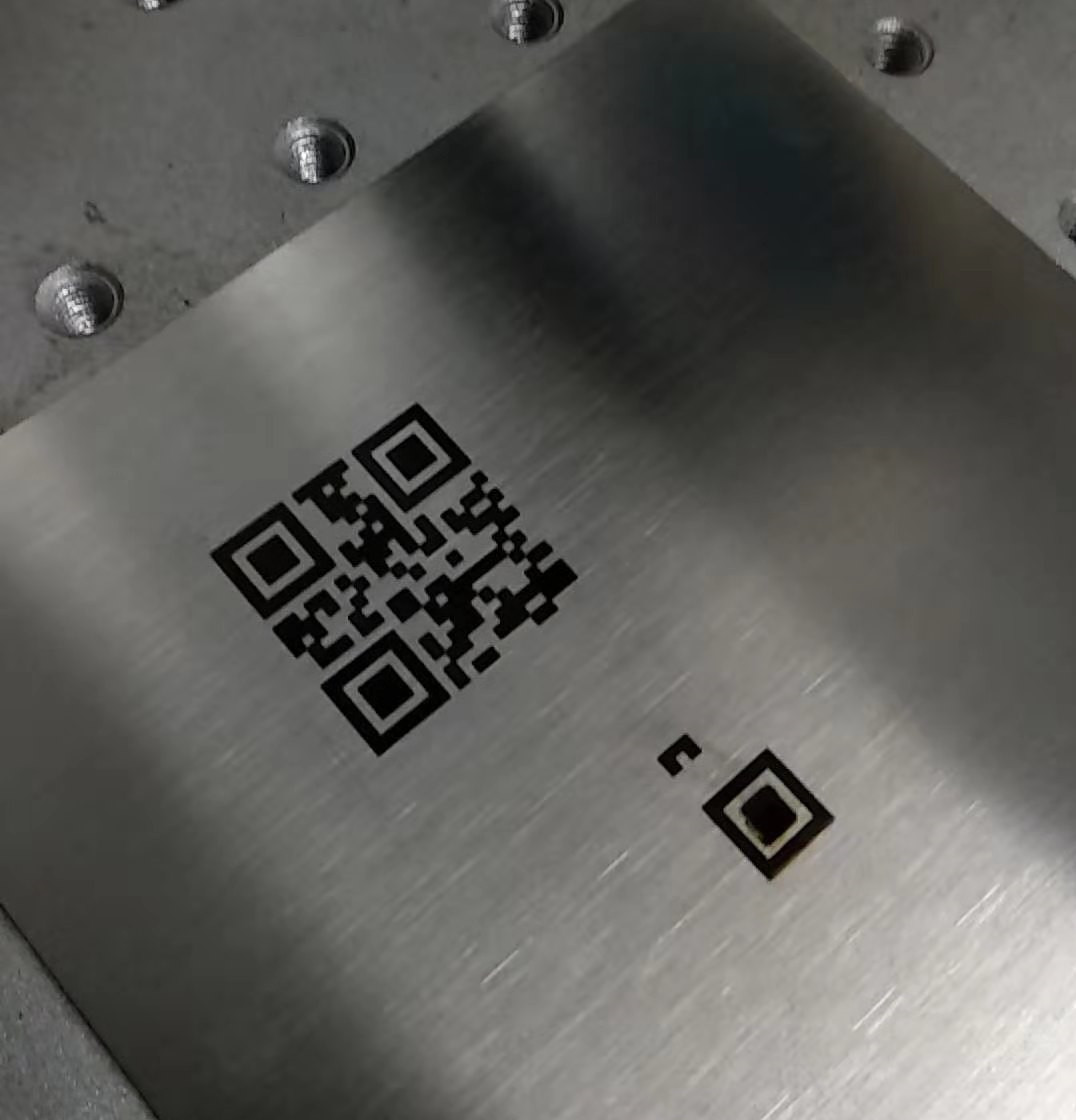激光打標機打黑不打深的參數怎么調？